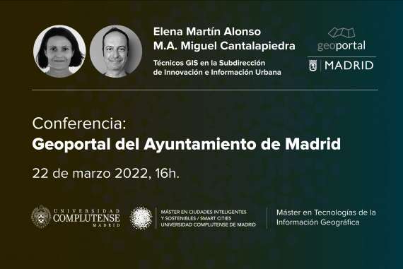 Conferencia "Geoportal del Ayuntamiento de Madrid"